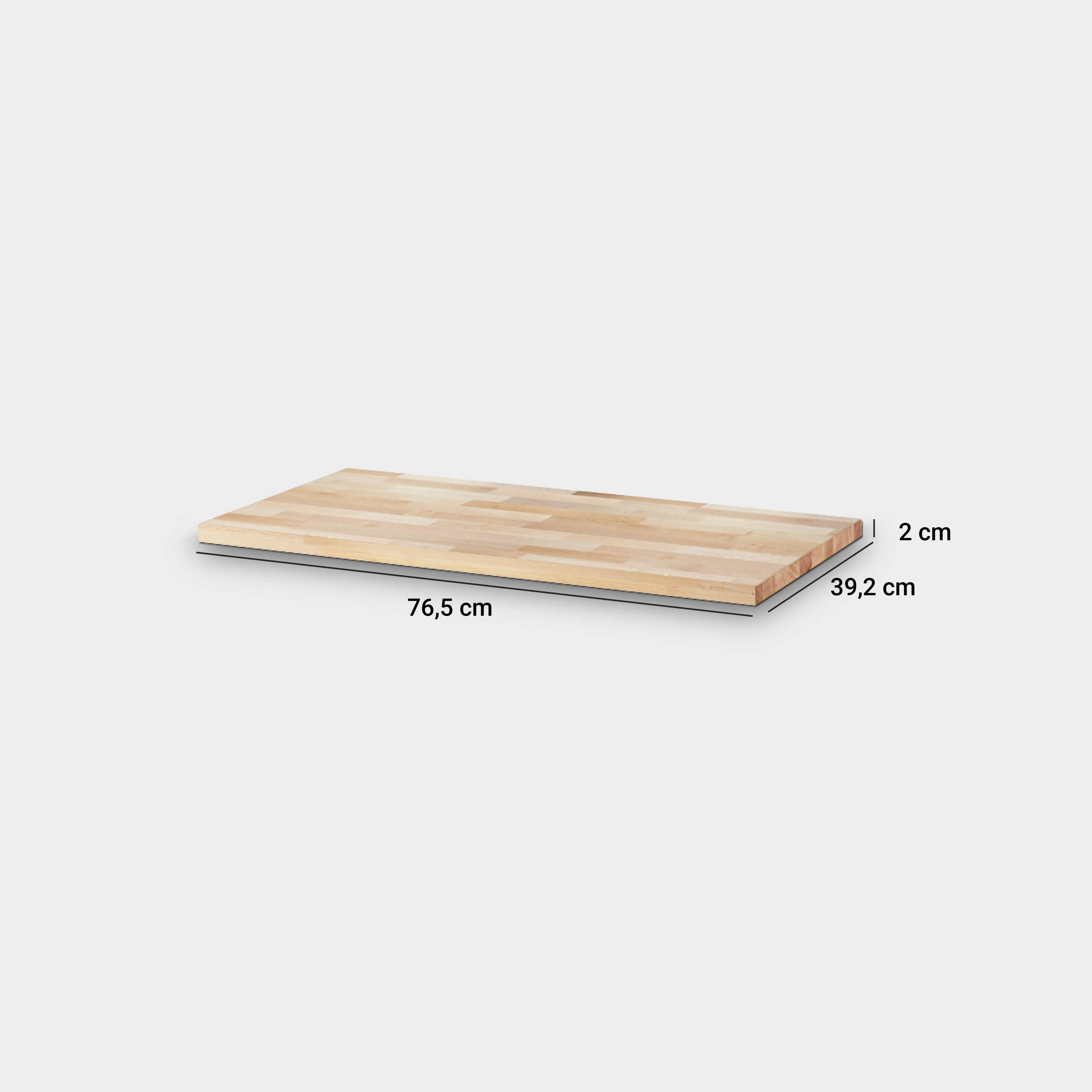 Kallax Holzplatte 2 Fächer breit - Image 10