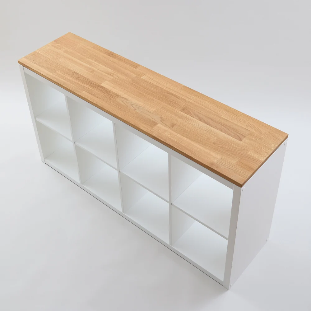 Kallax Holzplatte 4 Fächer breit - Image 17