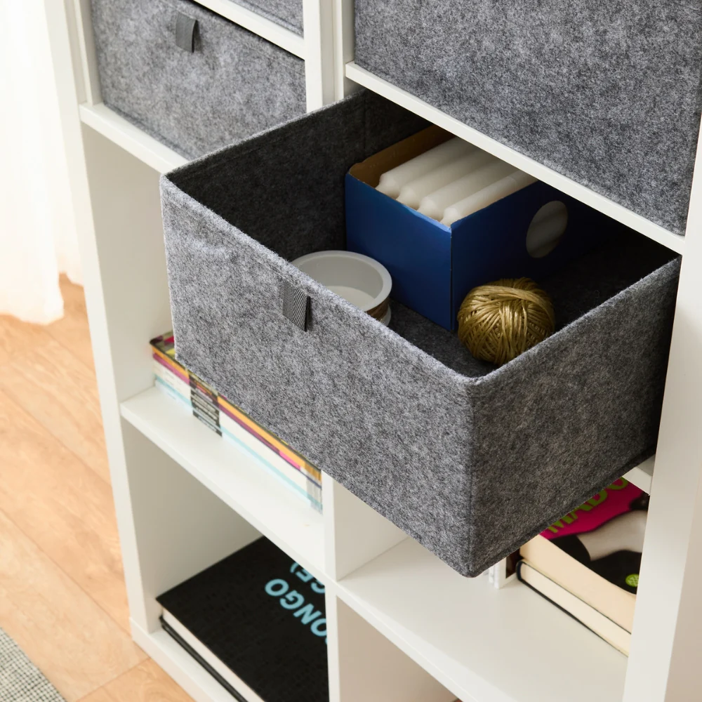 Kallax Boxen aus Filz für halbes Fach - Image 3