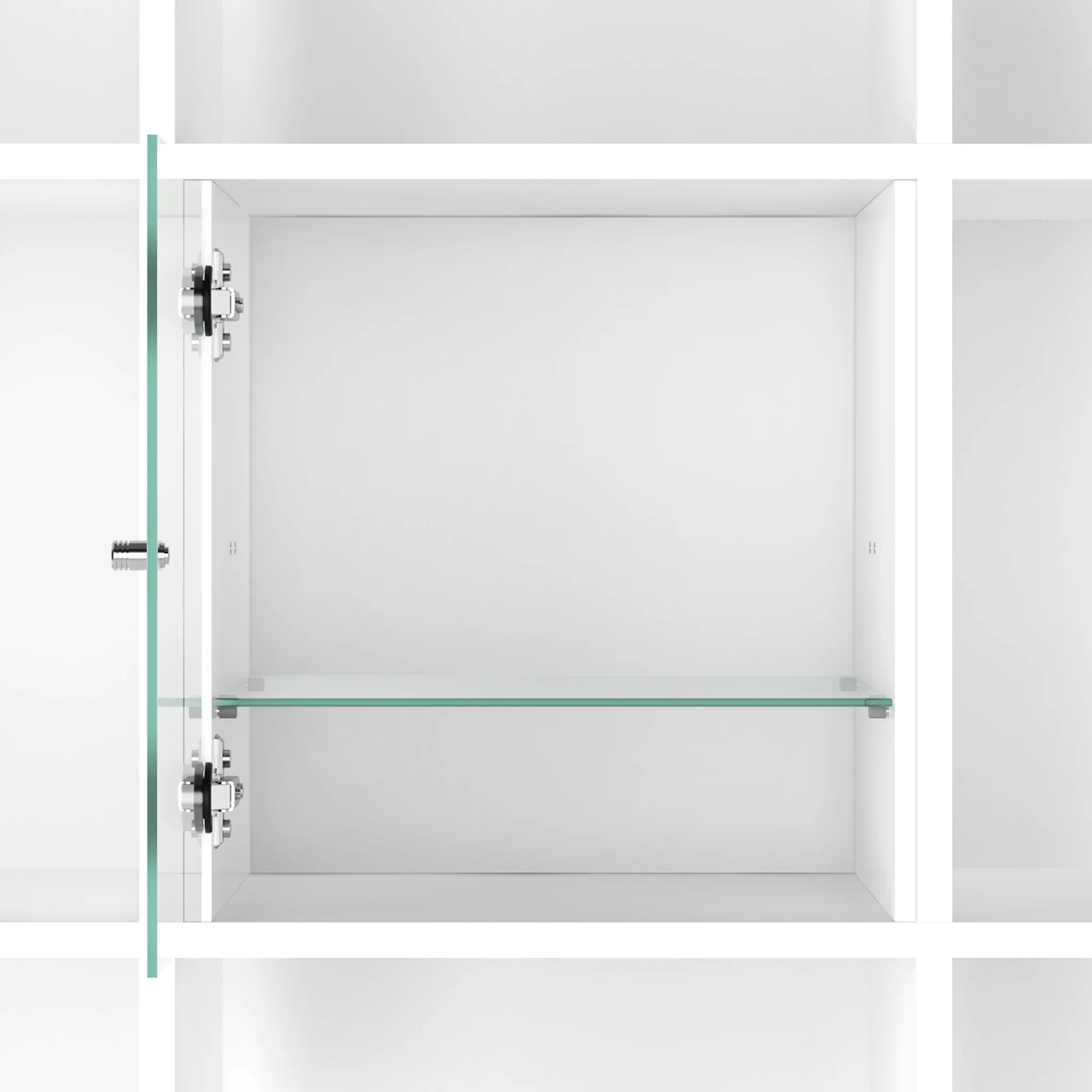 Kallax Einsatz mit Tür aus Glas als Vitrine - Image 4