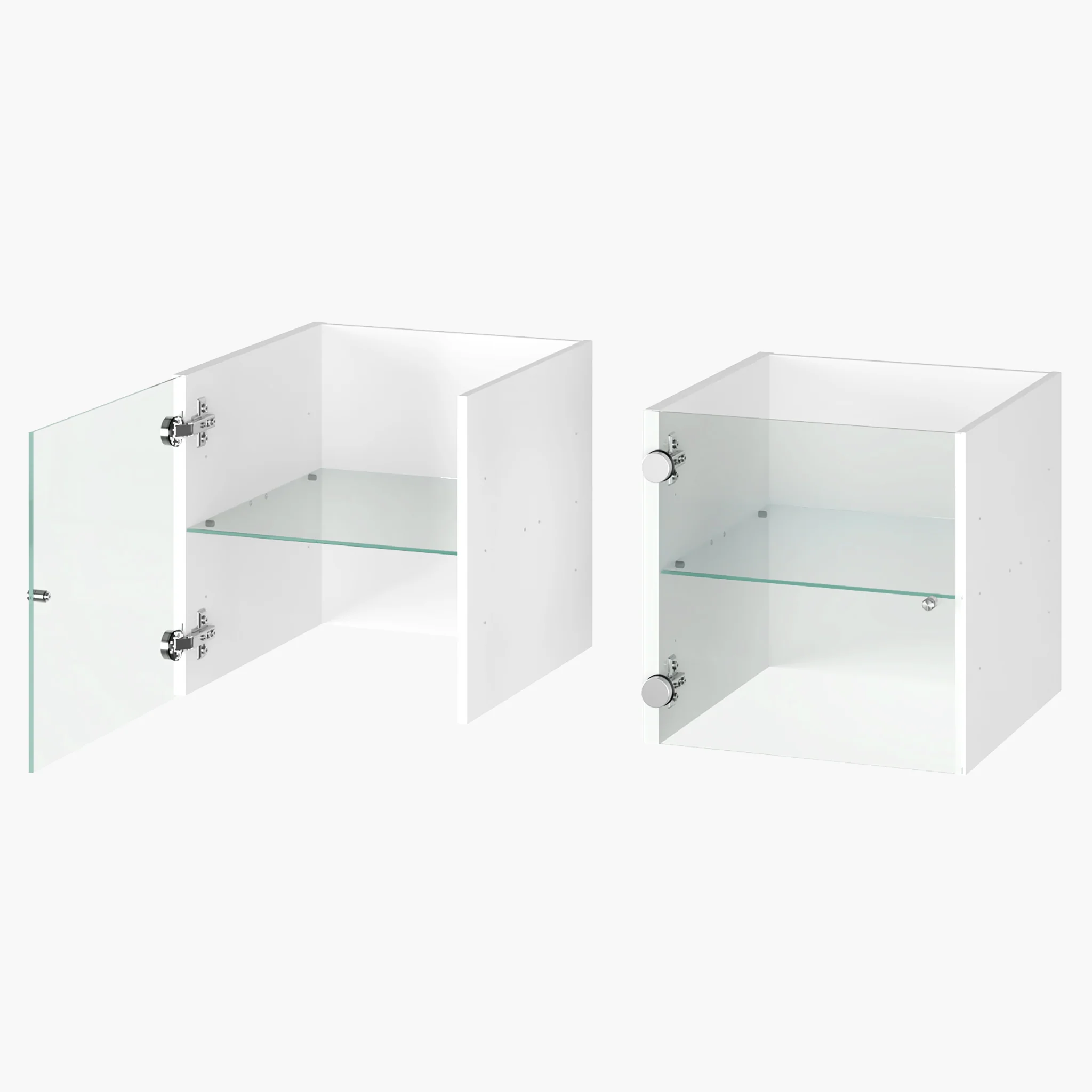 Kallax Einsatz mit Tür aus Glas als Vitrine - Image 5