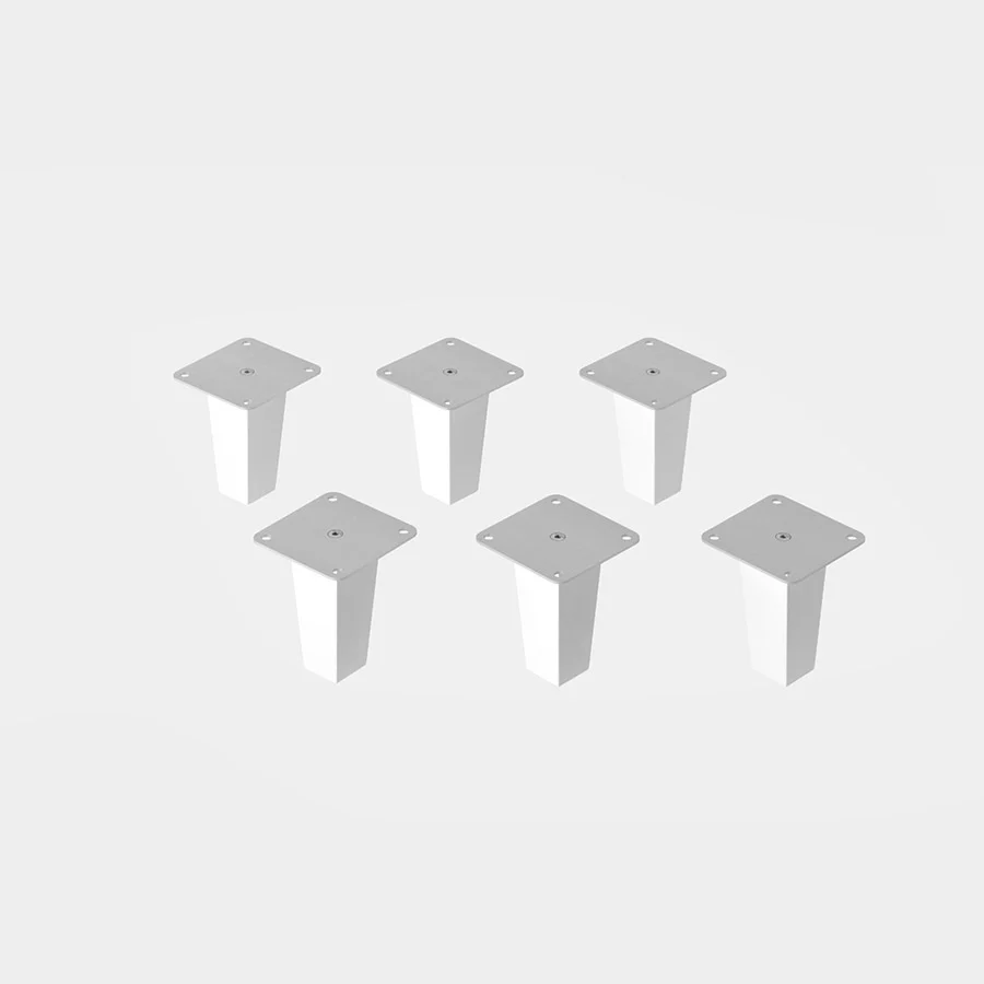 Möbelfüße für Kallax Regal - pyramidenförmig, weiß - Image 5