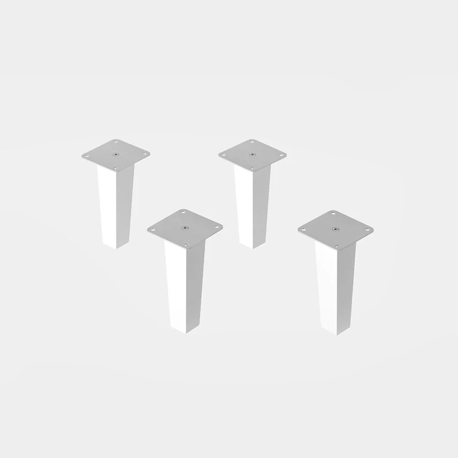 Möbelfüße für Kallax Regal - pyramidenförmig, weiß - Image 6