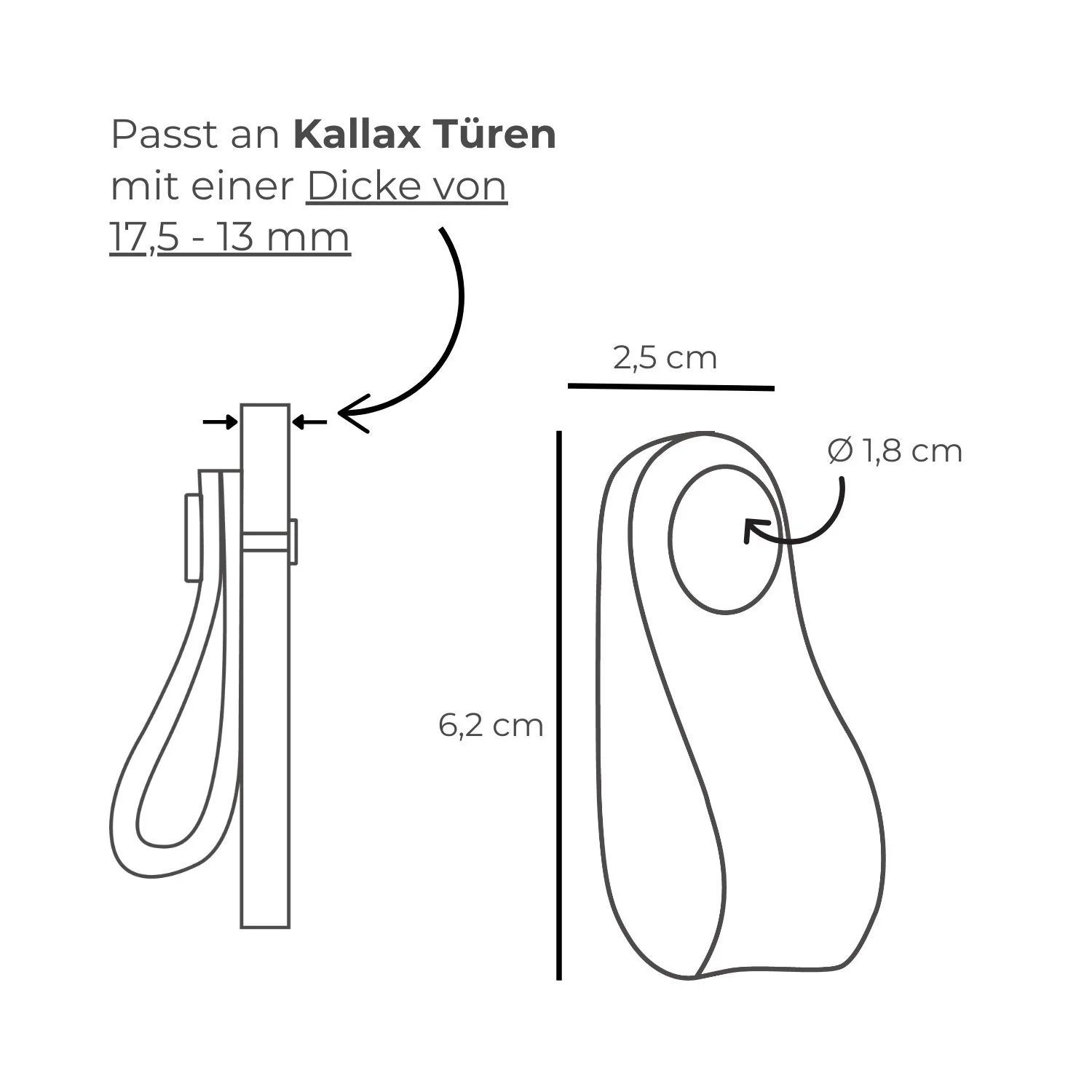 Möbelgriffe für Kallax Türen und Schubladen - Image 9